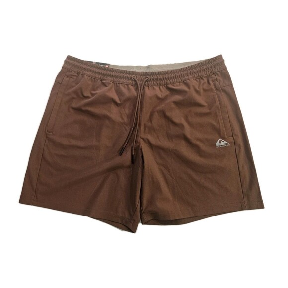 QuicksilverMen's Shorts /Size XL/ Brown / 4-Way Stretch & Moisture Wicking /New‎ - Picture 3 of 12